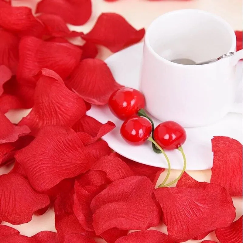 Imitation Rose Petals DIY Party Decorations