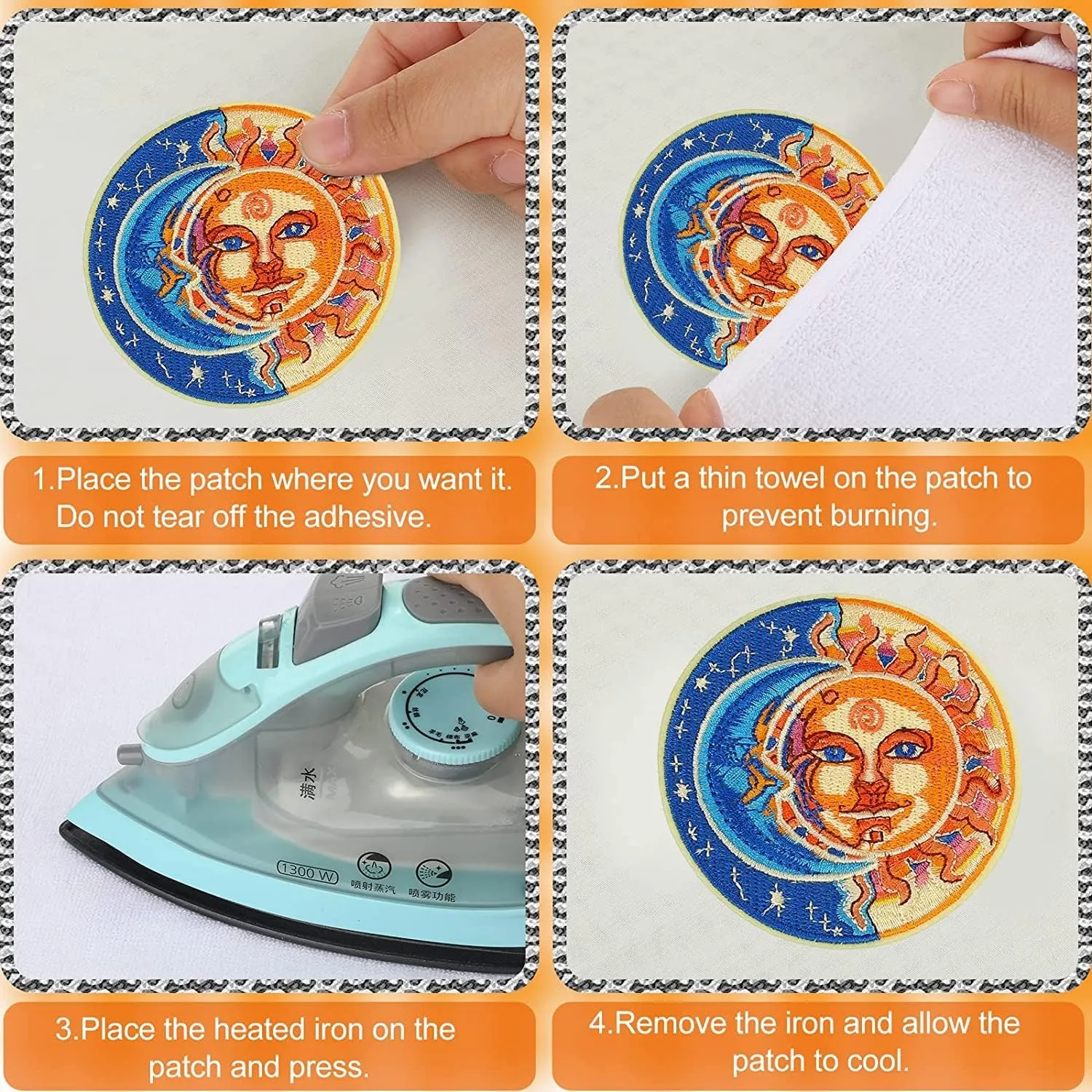 Iron on Patches Sports LA Los Angeles Teams Letter - Pack of 4 - Ideal for Shirts, Jackets, Hats, Jeans, Shoes, Bags - Durable, Easy Apply (LA Blue 3.5" x 2.5" pk4)
