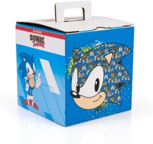 Just Funky Sonic The Hedgehog Classic 90s Arcade Collector Looksee Mystery Surprise Box | 5 Themed Toy Collectibles | Lanyard, Pin, Wall Art & More