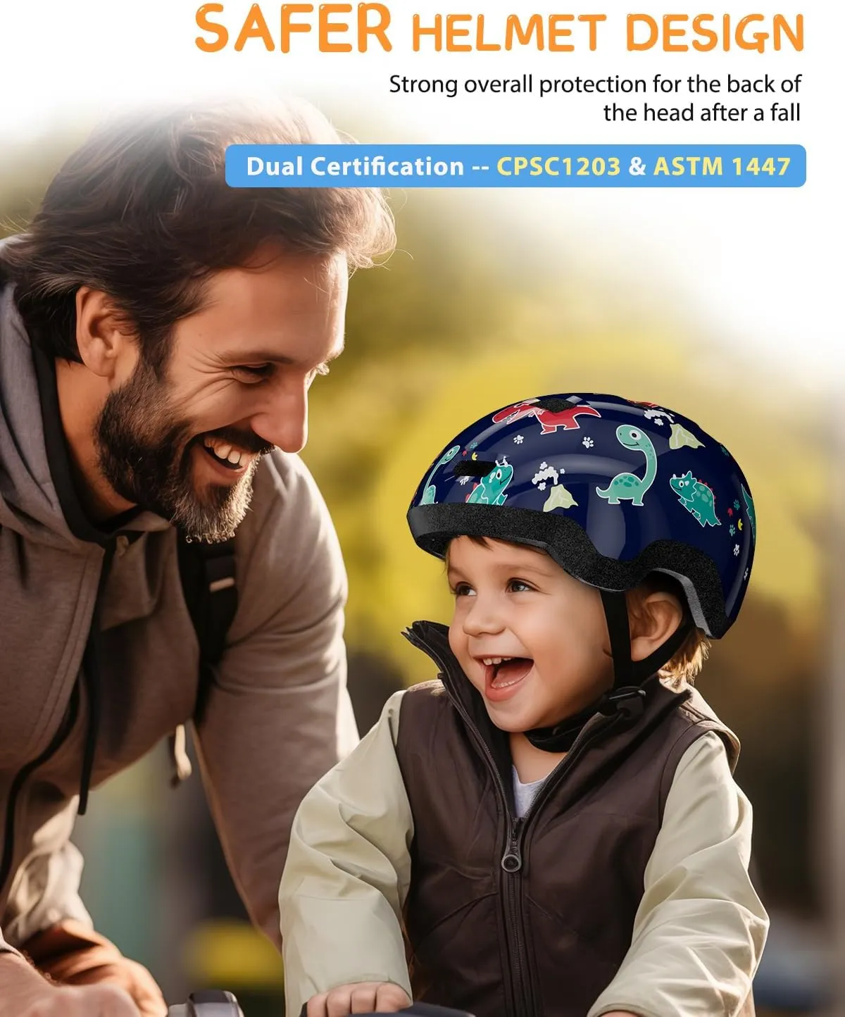 Kids/Toddler Bike Helmet for Infant/Baby to Children 1/2/3/4/5/6/7/8 Years Old, Kids Helmets Ages 1-2/2-4/3-5/5-8,Skateboard Helmets for Boys and Girls