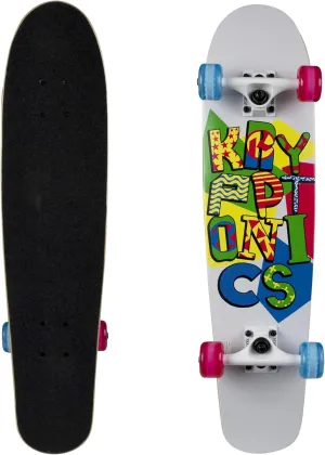 Kryptonics Torpo Complete Skateboard 29" x 7"Spirit Edition with High-Durability Deck, 60mm PU Wheels, and Precision ABEC 7 Bearings for Smooth, Controlled Rides and Ultimate Skatepark Performance.