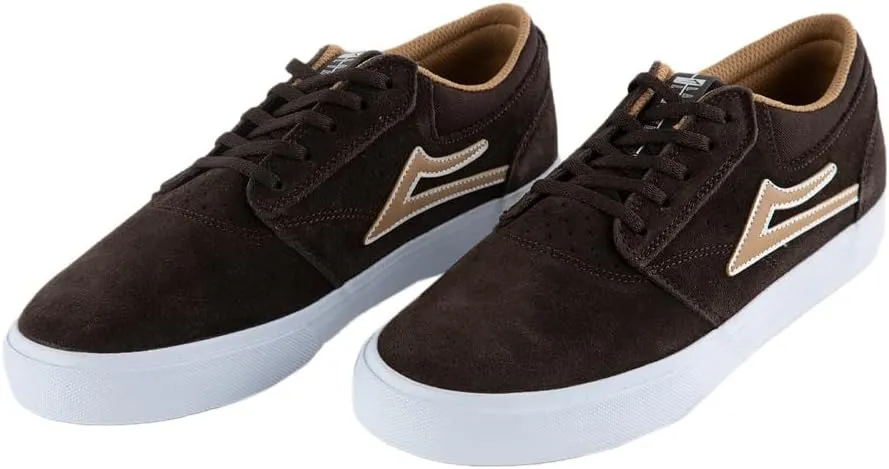 Lakai Griffin Mens Skate Shoes, Chocolate Suede, 11.5