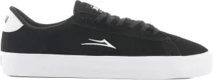Lakai Newport Mens Skate Shoes, Black Suede, 10