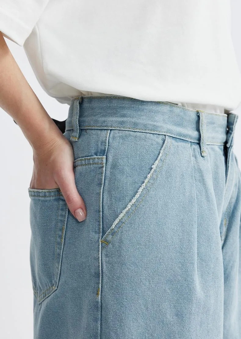 Mens Baggy Jeans Y2k Loose Fit Skater Jeans Casual Vintage Plain Wide Leg Grunge Pants Straight Leg Hip Hop Denim Jeans