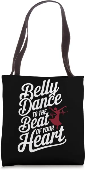 Middle Eastern Belly Dance Passion and Rhythmic Dance Tote Bag