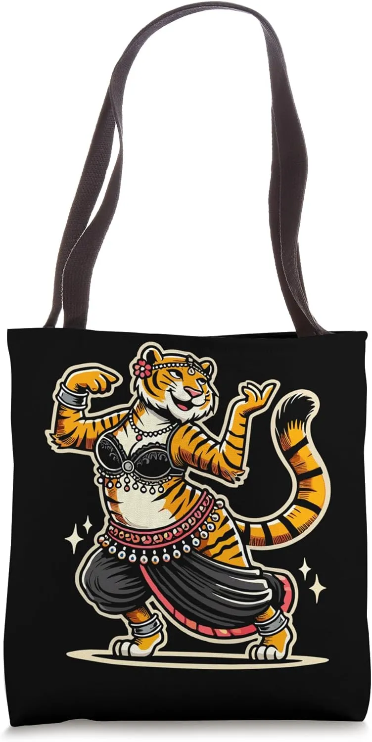 Middle Eastern Belly Dance Passion and Rhythmic Dance Tote Bag