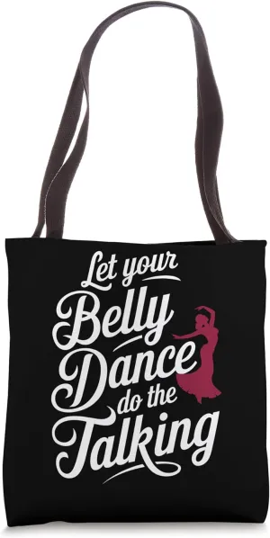 Middle Eastern Belly Dance Passion and Rhythmic Dance Tote Bag