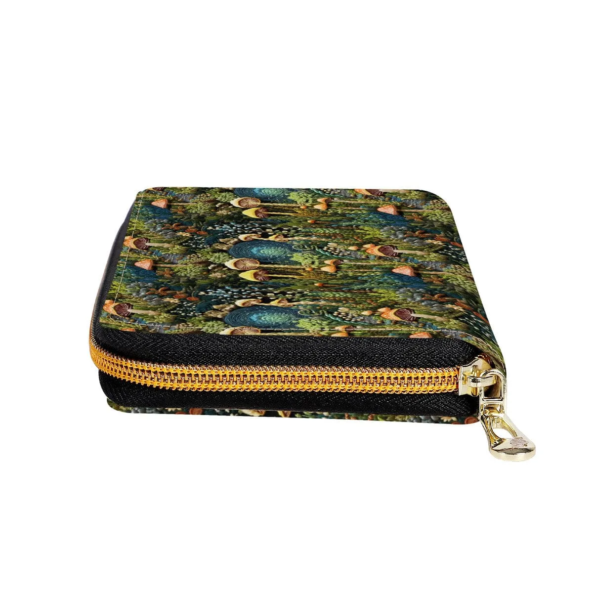 Mushroom Land Zip-Around Wallet