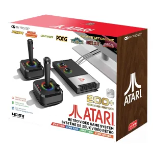 My Arcade Atari Game Station Pro: Retro Video Game Console with 200  Games, Wireless Joysticks, RGB LED Lights, Atari 2600/5200/7800 and More