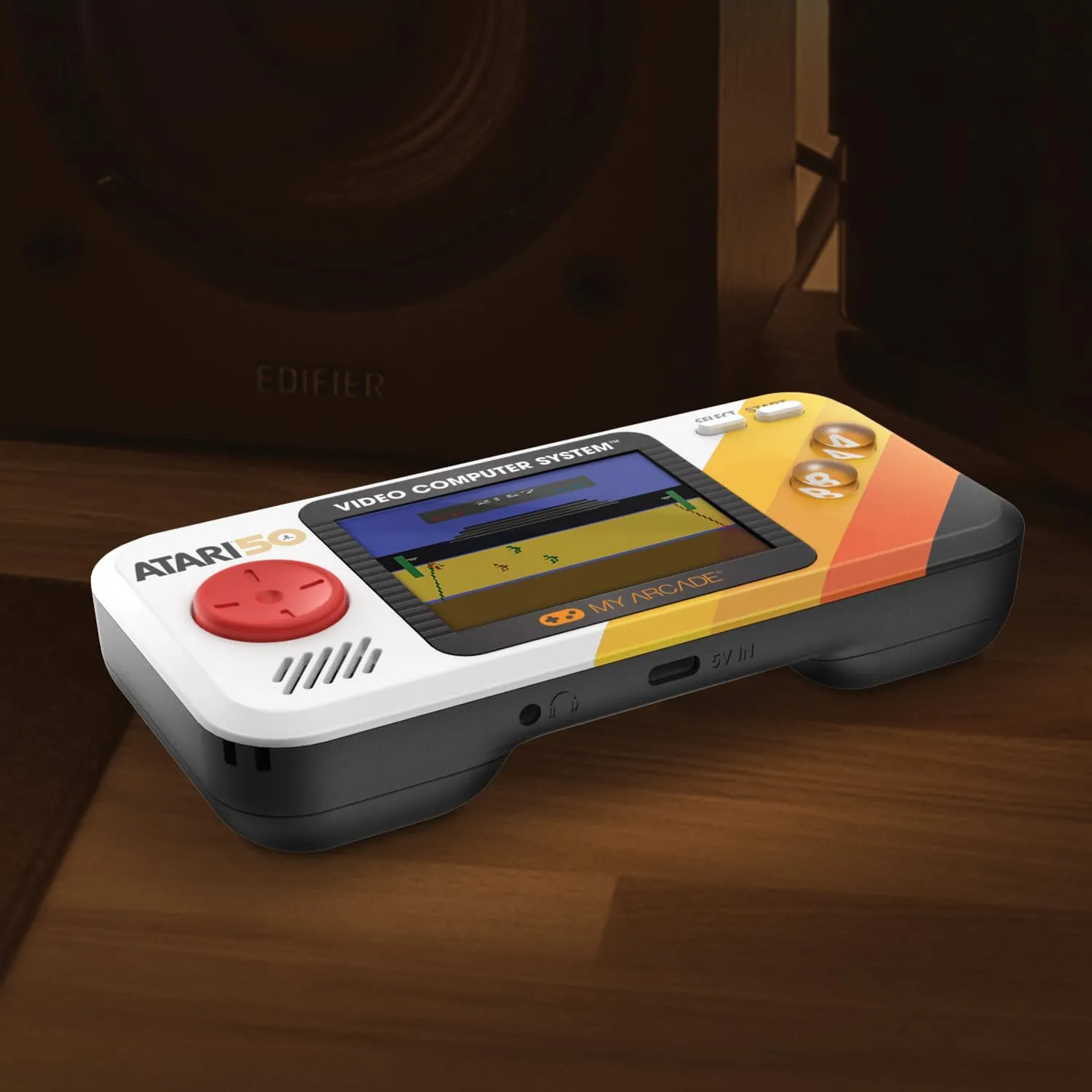 My Arcade Atari Pocket Player Pro: Handheld Portable Video Game Console with 100 Games, 2.75" Color Display, Ergonomic Design