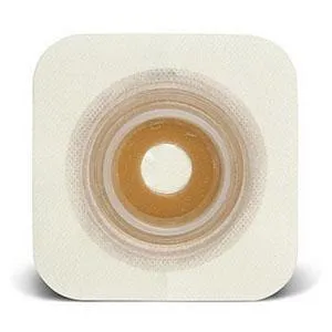 Natura® Convex Durahesive® Skin Barrier, 4-1/2" x 4-1/2" (11.5cm x 11.5cm) White, Moldable Stoma Opening 7/8" - 1-1/4" (22mm - 33mm), Flange 1-3/4" (45mm) - Box of 10