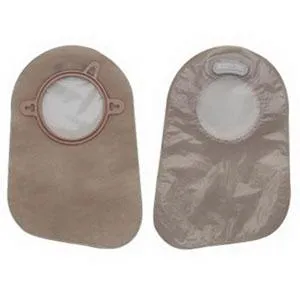 New Image Two-Piece Closed Pouch, Flange 1-3/4" (44mm), Transparent 9" (23cm) - Box of 60