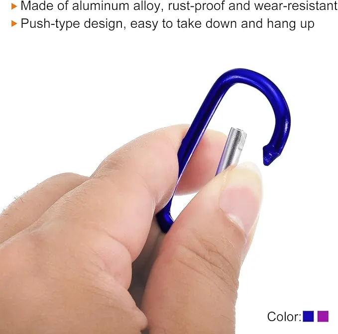 PATIKIL Compass Keychain Belt Clip,for Camping Outdoors