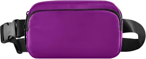 Patriarch Fanny Pack for Women Waterproof Hip Bag Belt Purse Bright Waist Pouch for Women