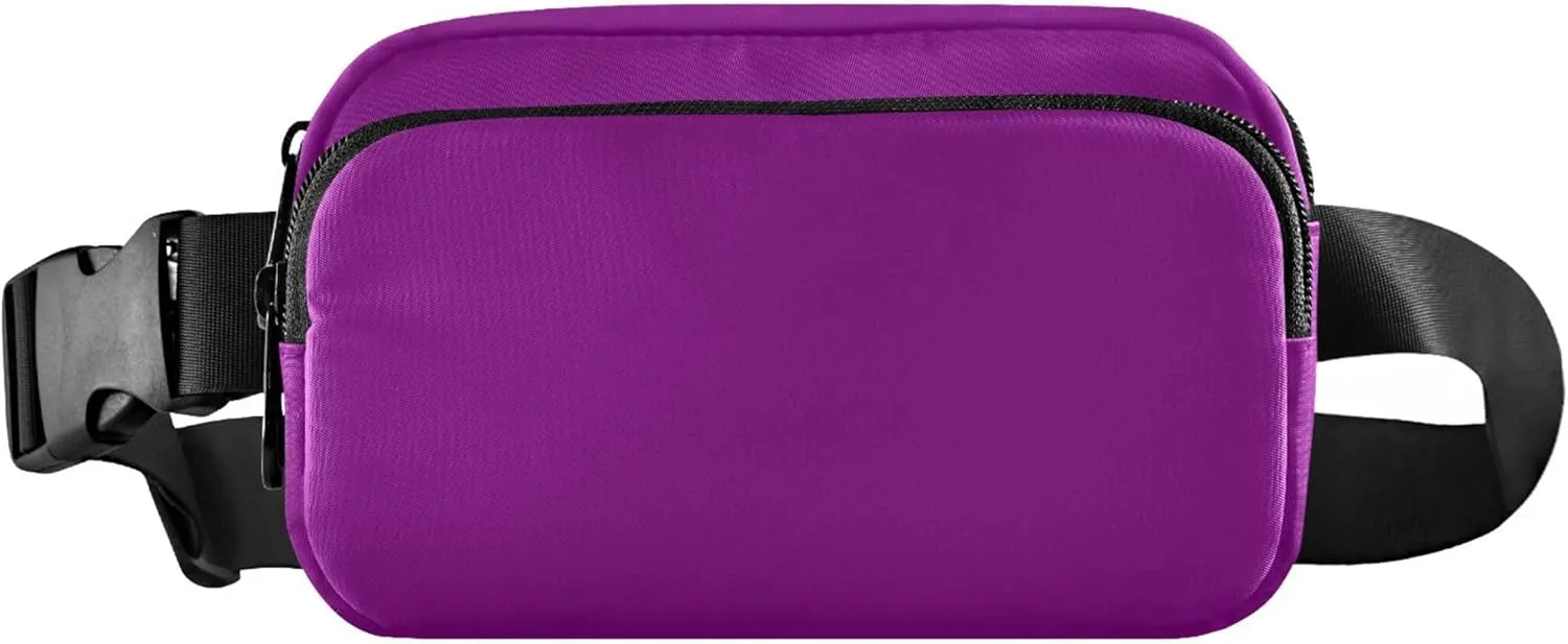 Patriarch Fanny Pack for Women Waterproof Hip Bag Belt Purse Bright Waist Pouch for Women
