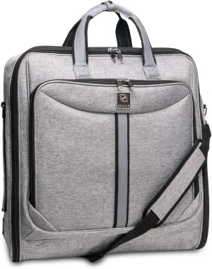 Premium Suit Carry On Garment Bag for Travel & Business Trips With Shoulder Strap