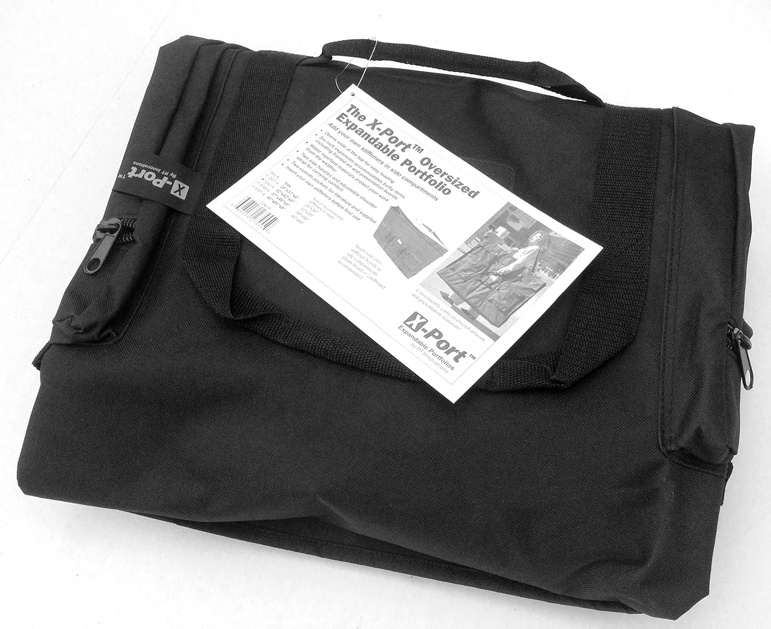 Professional Expandable Art Portfolio Case (41" x 61") Oversized for Art, Foam Boards, Marketing Displays, Trial Exhibits, Advertising Signage, Product Samples, or Flat Screen TV's/Monitors