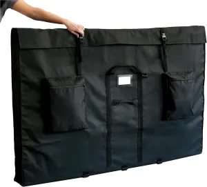 Professional Expandable Art Portfolio Case (41" x 61") Oversized for Art, Foam Boards, Marketing Displays, Trial Exhibits, Advertising Signage, Product Samples, or Flat Screen TV's/Monitors