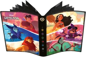 Ravensburger Disney Lorcana TCG Portfolio featuring Disney Characters by Nicholas Kole | Holds Up to 252 Cards | Premium Storage | Stylish Protection | Ideal for Collectors & Players | Ages 8 