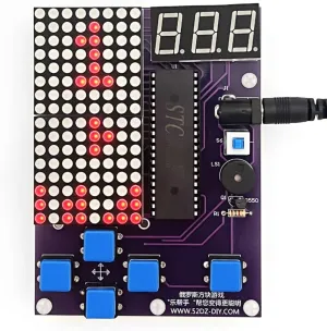 Retro Classic Game Kit Soldering Project Kit DIY Electronics Soldering Practice Kits for Adults Homeschool Students STEM Education