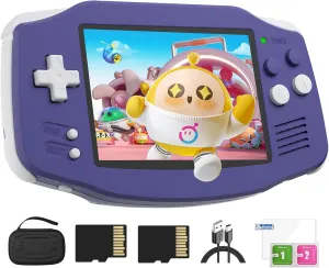 RG34XX Retro Handheld Game Console Linux OS 3.4’’ IPS 720*480 Screen 64G Card 5000  Classic Games RG34XX H700 64-bit 3500mAh Battery Game Player Compatible with Bluetooth WiFi
