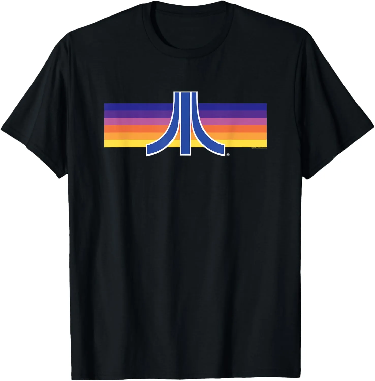 Ripple Junction x ATARI Retro Sunset Vintage Gaming Logo T-Shirt