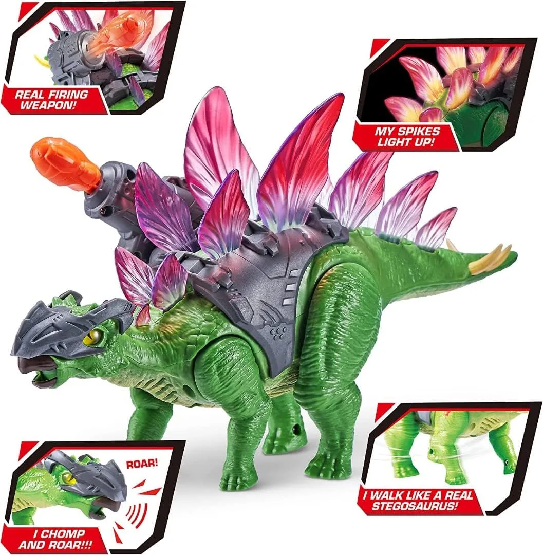 Robo Alive United Pacific Designs 7131: Zuru Dino Wars Series 1 Stegasaurus