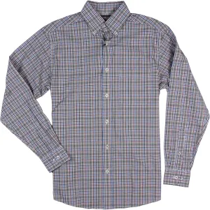Roundtree & Yorke Luxury Cotton Men's Long Sleeve Shirt with Pocket, Regular Sizes