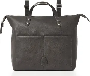 Saunton Pewter Designer Baby Diaper Bag