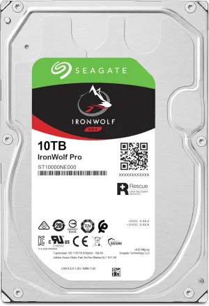 Seagate IronWolf ST10000NE0008 10 TB Hard Drive - 3.5" Internal - SATA (SATA/600)