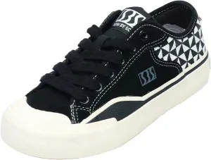 Skateboard Shoes for Men Leather Low Top Pro Skateboarding Training Casual Sneakers