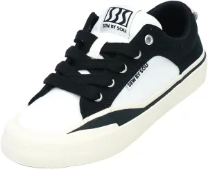 Skateboard Shoes for Unisex-Child with Anti-Slip Trainers Low-top Skate Shoes Pro Models with Shock Absorption Properties
