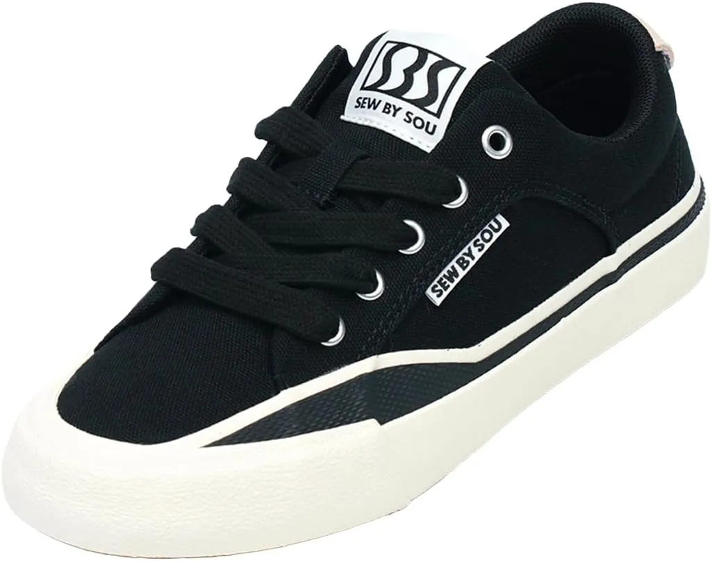 Skateboard Shoes for Unisex-Child with Anti-Slip Trainers Low-top Skate Shoes Pro Models with Shock Absorption Properties