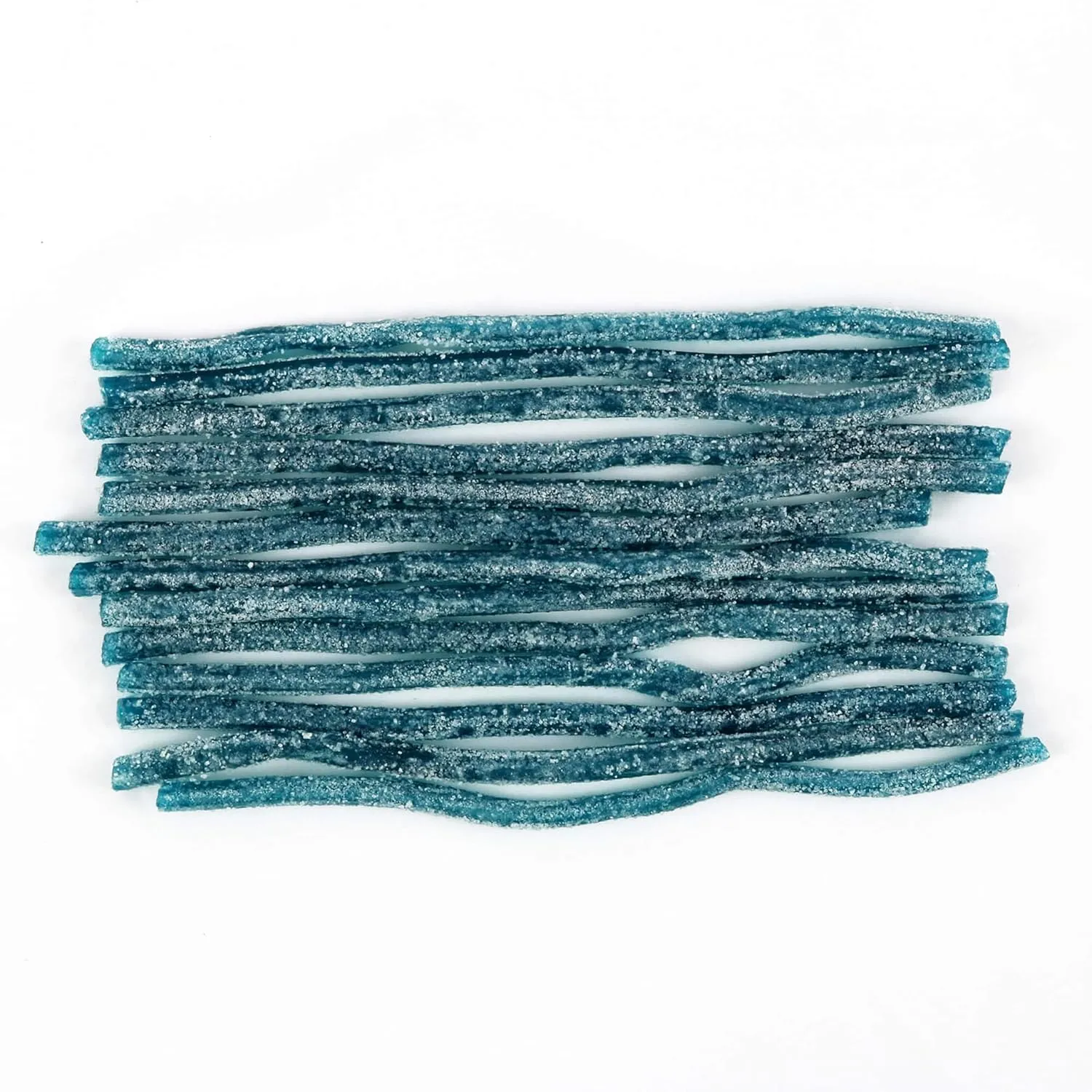 Sour Punch Straws, Blue Raspberry Fruity Flavor, Soft & Chewy Candy, 4.5oz Tray (24 Pack)