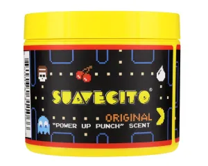 Suavecito | Pac-Man Pomade Original For Men 4 oz, 1 Pack - Medium Shine Water Based Wax Like Flake Free Hair Gel - Easy To Wash Out - All Day Hold For All Hairstyles