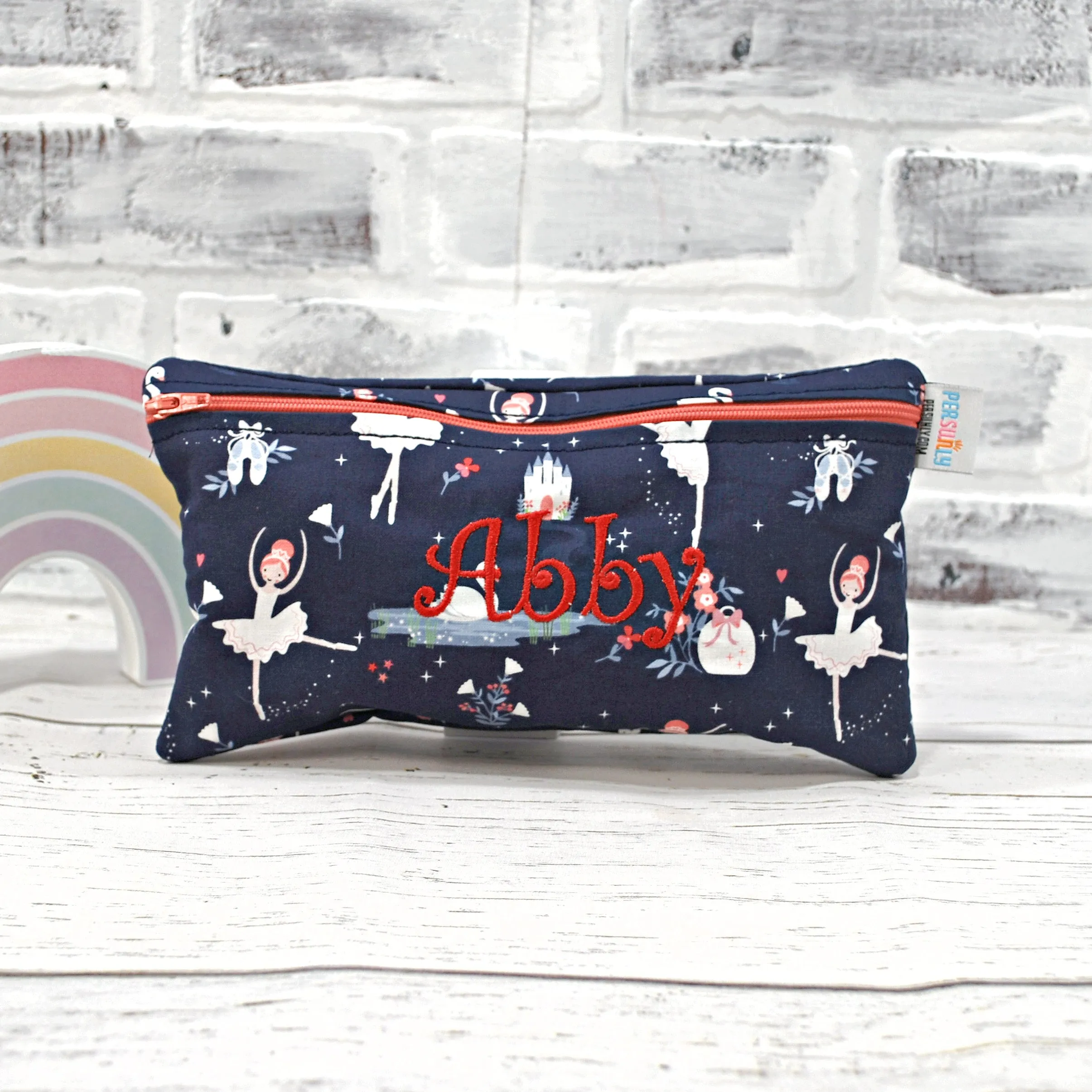 Swan Lake Ballerina Personalized Reusable Food Bag