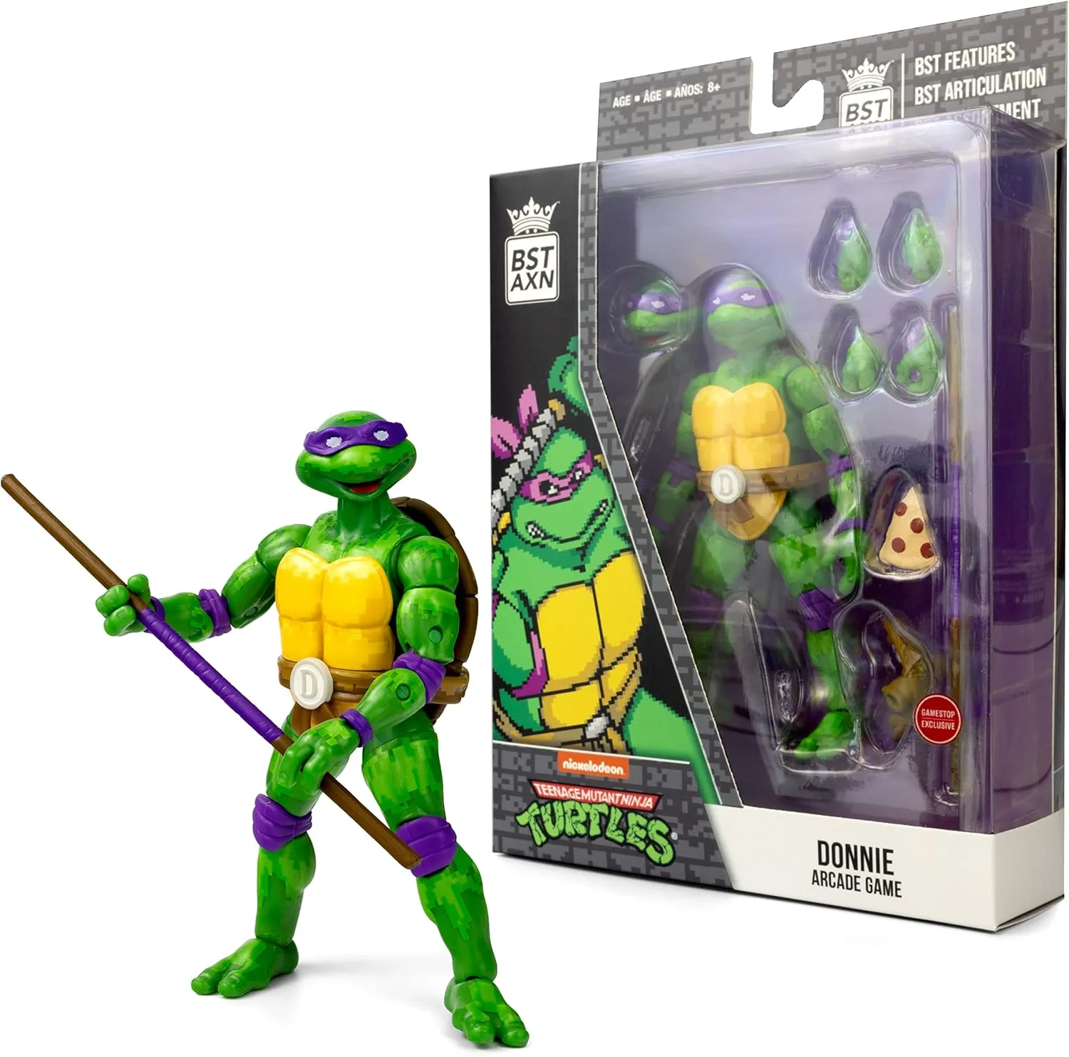 The Loyal Subjects Teenage Mutant Ninja Turtles 'Arcade Game' Donatello BST AXN 5-inch Action Figure