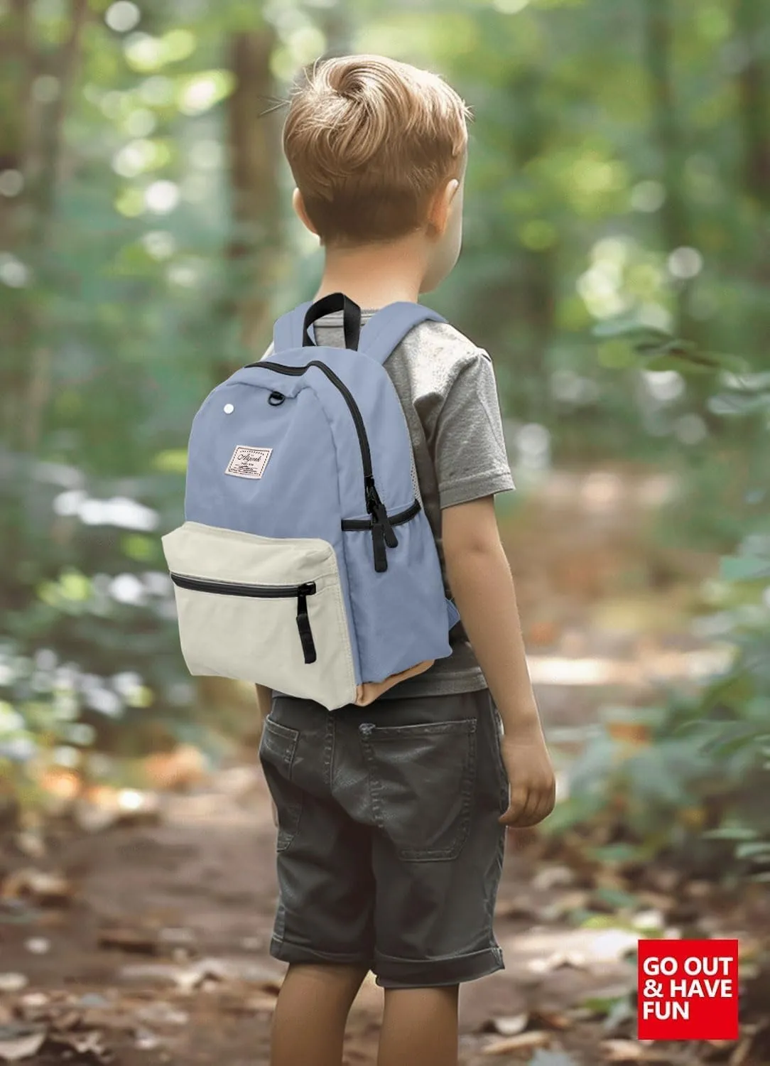 Toddler Backpack for Boys Girls 1-3, School Kids Backpacks Bookbag, Kindergarten Preschool Backpack for boys girls 11.6" H Not Fit Folder