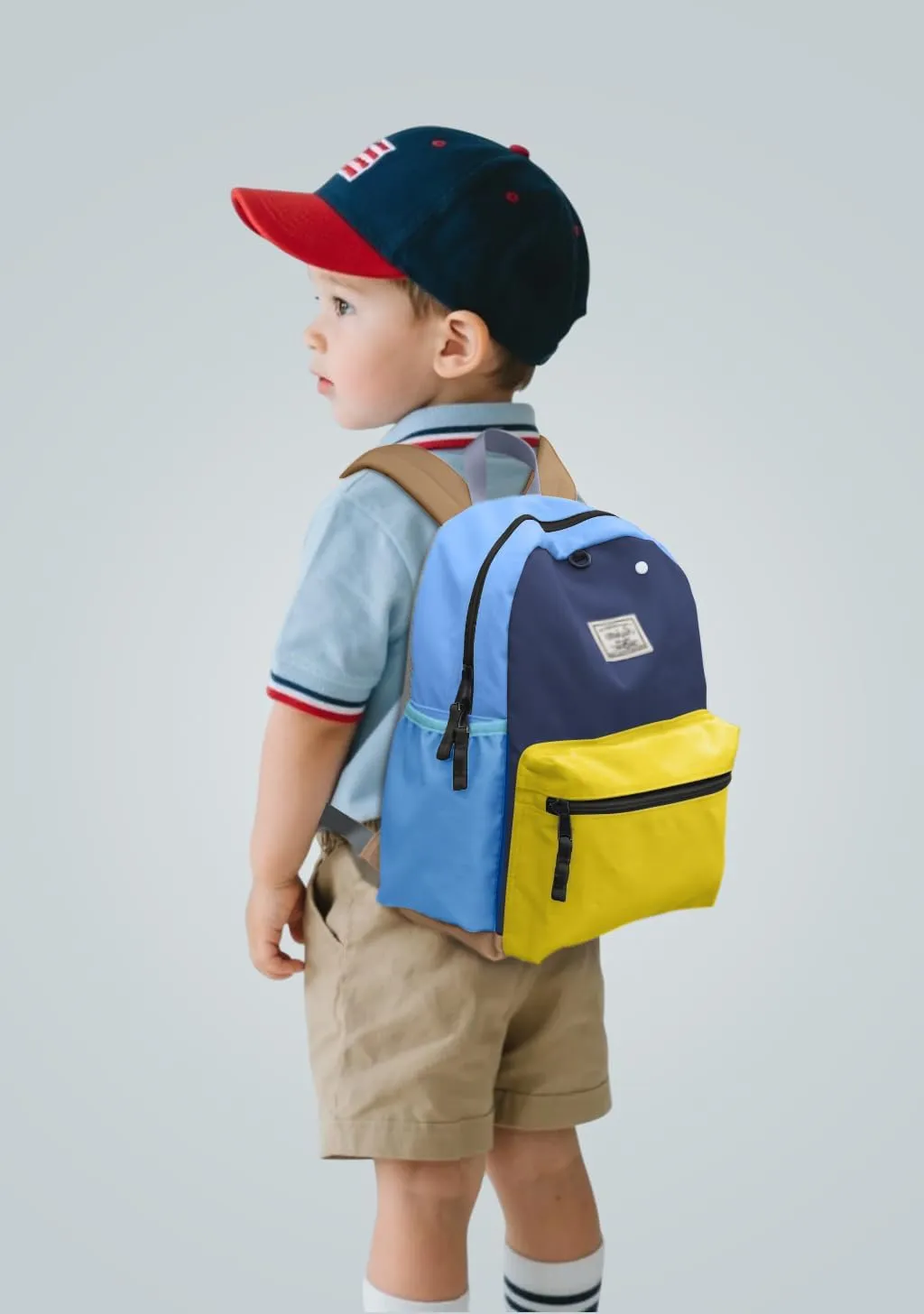 Toddler Backpack for Boys Girls 1-3, School Kids Backpacks Bookbag, Kindergarten Preschool Backpack for boys girls 11.6" H Not Fit Folder