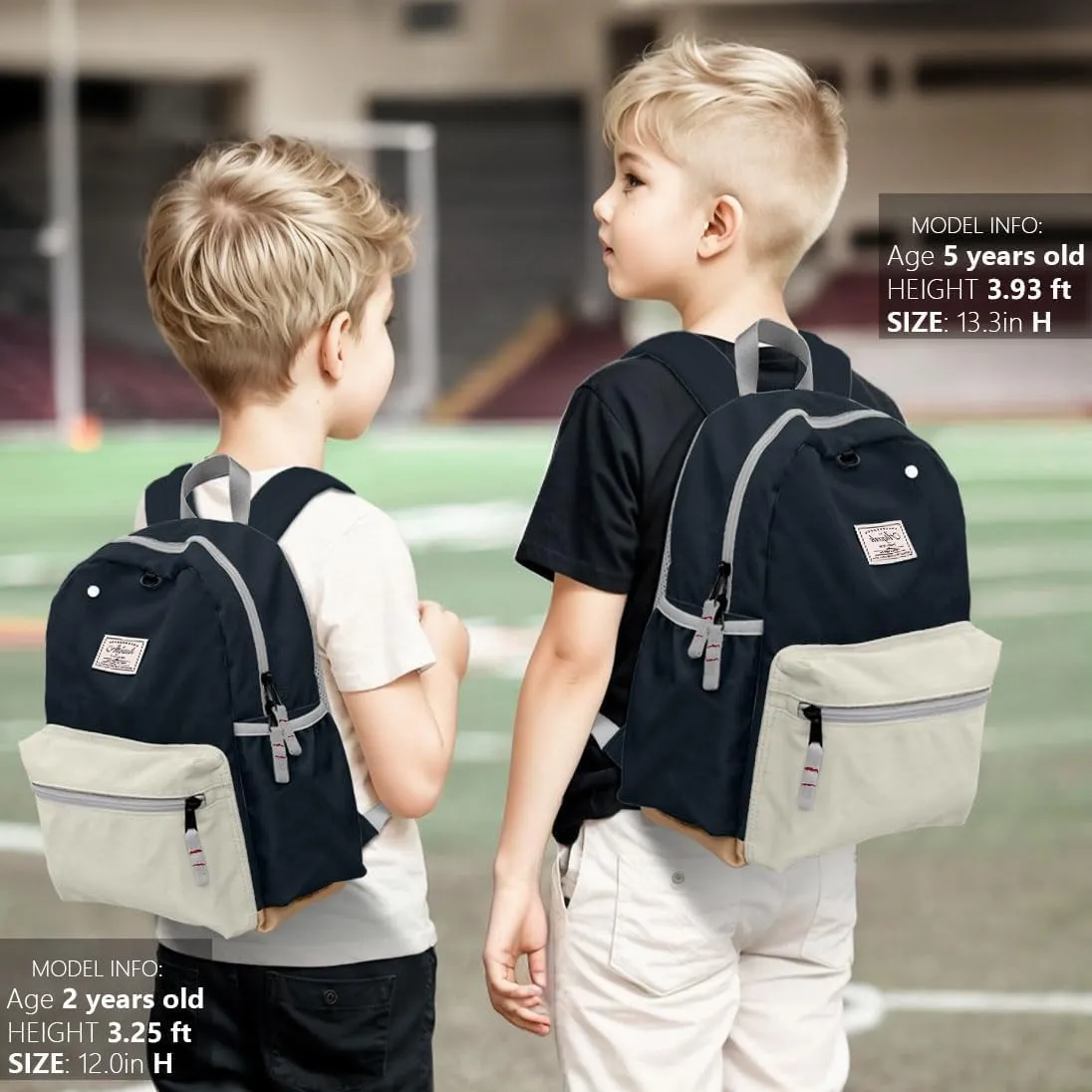 Toddler Backpack for Boys Girls 1-3, School Kids Backpacks Bookbag, Kindergarten Preschool Backpack for boys girls 11.6" H Not Fit Folder