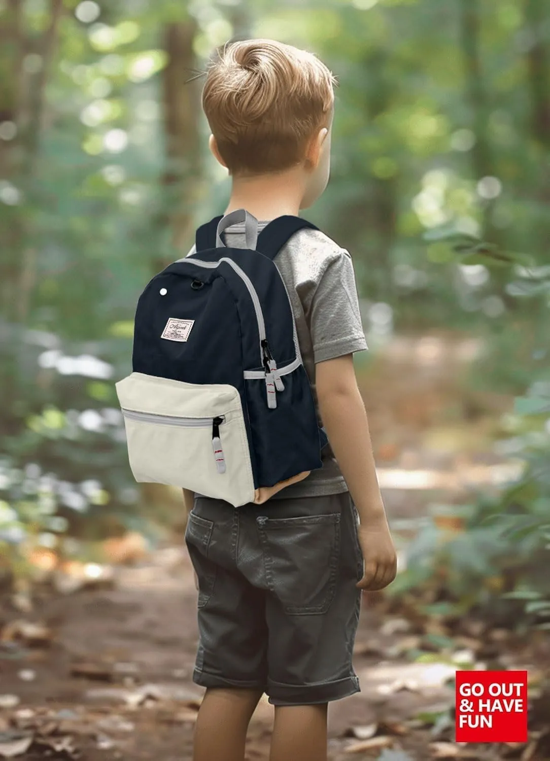 Toddler Backpack for Boys Girls 1-3, School Kids Backpacks Bookbag, Kindergarten Preschool Backpack for boys girls 11.6" H Not Fit Folder
