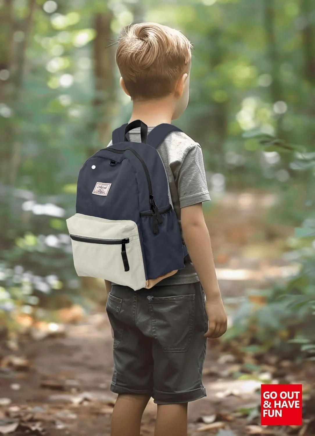 Toddler Backpack for Boys Girls 1-3, School Kids Backpacks Bookbag, Kindergarten Preschool Backpack for boys girls 11.6" H Not Fit Folder