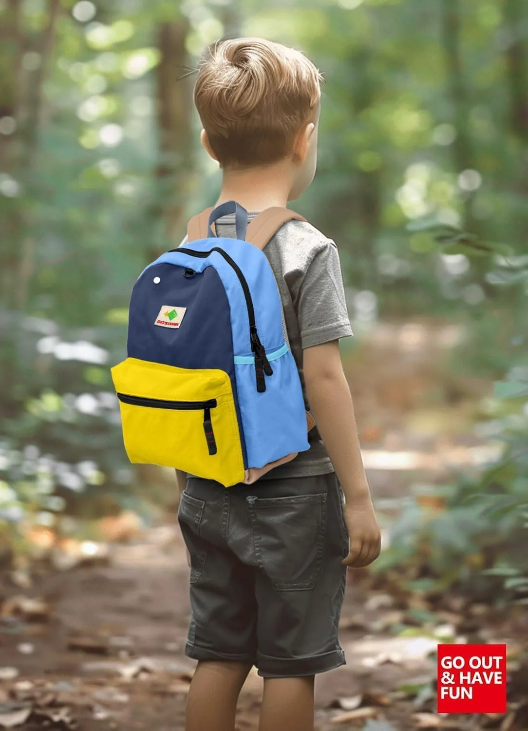 Toddler Backpack for Boys Girls 1-3, School Kids Backpacks Bookbag, Kindergarten Preschool Backpack for boys girls 11.6" H Not Fit Folder