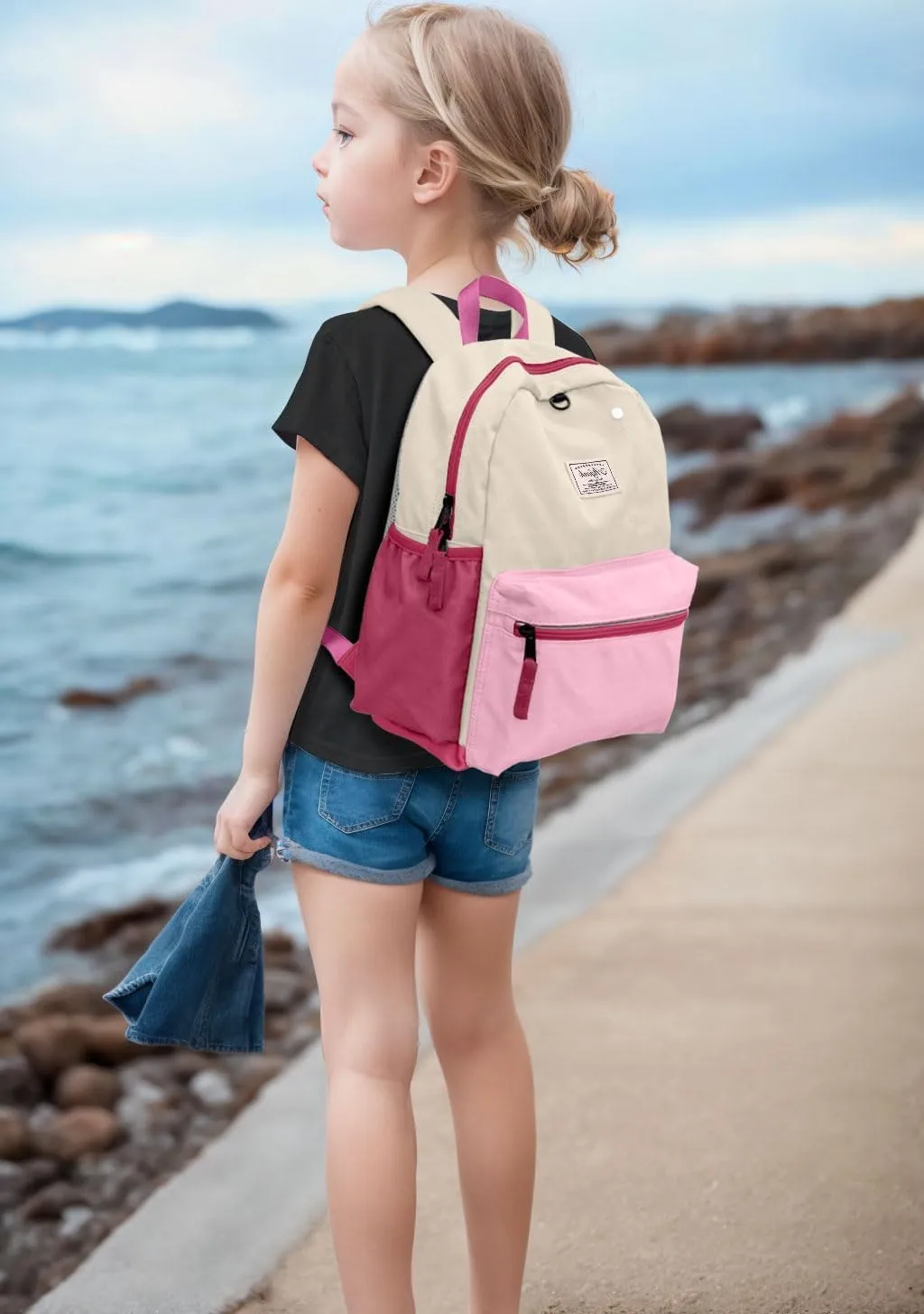 Toddler Backpack for Boys Girls 1-3, School Kids Backpacks Bookbag, Kindergarten Preschool Backpack for boys girls 11.6" H Not Fit Folder