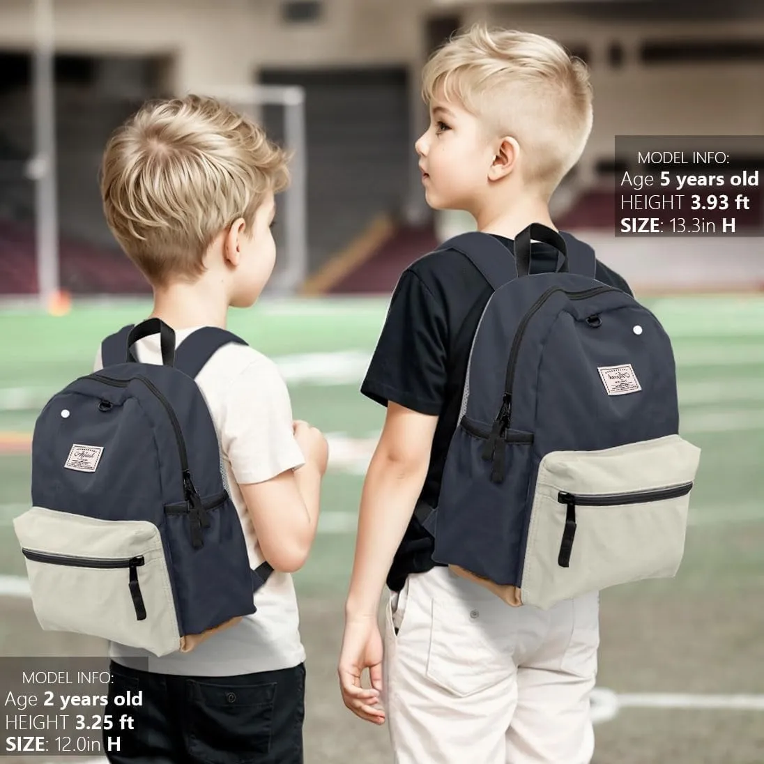 Toddler Backpack for Boys Girls 1-3, School Kids Backpacks Bookbag, Kindergarten Preschool Backpack for boys girls 11.6" H Not Fit Folder