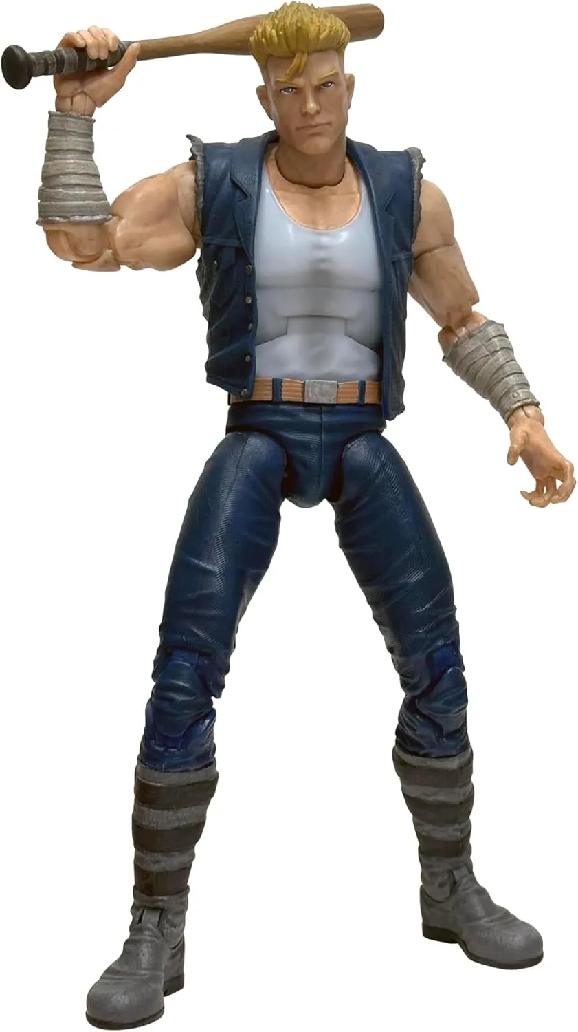 Toynk Double Dragon Billy Lee 7-Inch Deluxe Articulated Action Figure with Accessories