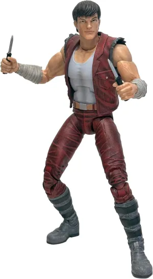 Toynk Double Dragon Jimmy Lee 7-Inch Deluxe Articulated Action Figure with Accessories