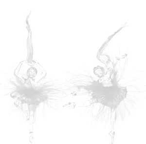 Unique Ballet Accessories for Girls 2pc Acrylic Ballet Girl Pendant Graceful Stance Keychain Bag Charm