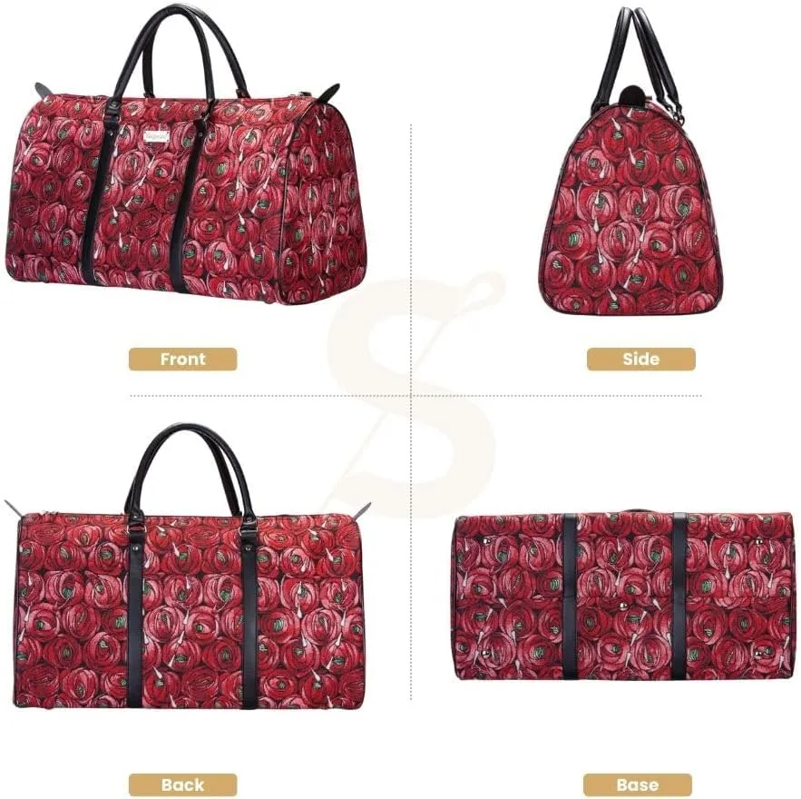 Women Large Duffel Bag, Ladies Carry-on Overnight Weekender, Womens Hand Luggage, Travel Bags for Teens & Girls