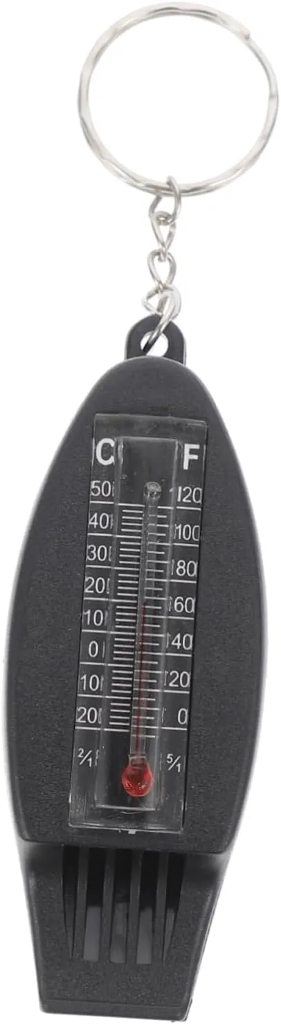 Yardwe Whistle Compass Map Reading Compass Hiking Whistle Compass Whistle Safety Whistle Mini Compass Camping Whistle Backpack Keychain Whistle Keychain Survive Plastic Travel Pocket
